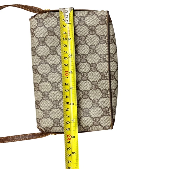Gucci vintage brown GG crossbody bag - Picture 12 of 12